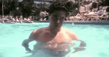 Benicio Del Toro Pool GIF by Latinx Heritage