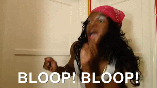 bloop bloop GIF