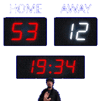 12 Away Sticker