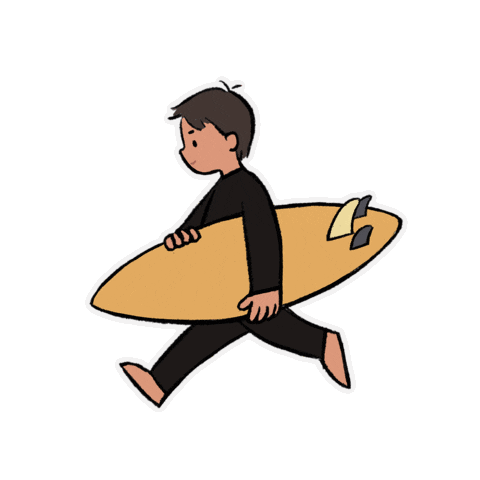 Fun Surf Sticker