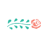 Rose Sticker by BreezyBurritoBar