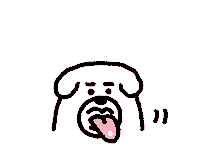 Hungry Tongue Sticker by takadabear