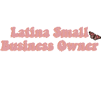 Small Business Owner Pink Sticker