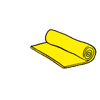 Yoga Mat Sticker by CorePower Yoga