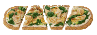 Pizza Spinach Sticker by Daily Harvest