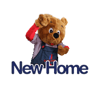 shelford home teddy newhome shelford Sticker