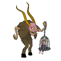 Monster Zsweet Sticker by Zachary Sweet