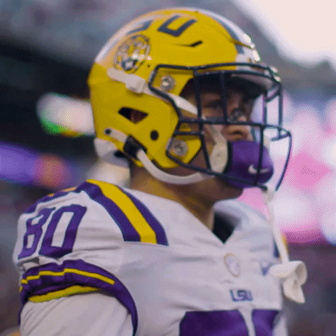 Lsu Football GIF by LSU Tigers