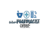 crepspr creps shadowing crepspr futurepharm Sticker