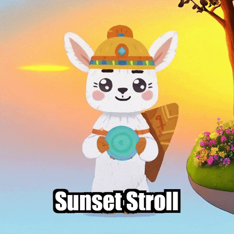 Walk Evening GIF by Llamaozi