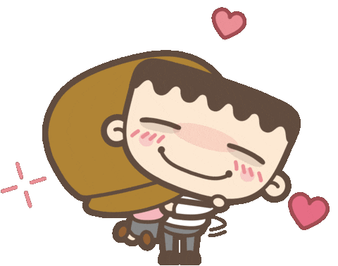 In Love Hug Sticker