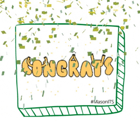 GIF by George Mason ITS