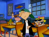 hey arnold nicksplat GIF