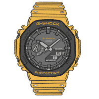 Time Shock Sticker by CASIO G-SHOCK Offical