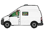 Bunny Rabbit Sticker by The Upcycling Camper
