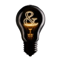 guycoagency innovation creativity lightbulb eureka Sticker