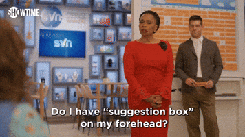 Do I Have Suggestion Box On My Forehead?