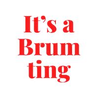 Brum Sticker by MarketEd.Live