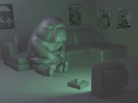 Video Game Chill GIF by stray.derps