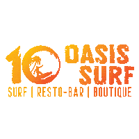 Os 10 Ans Sticker by Centre Oasis Surf