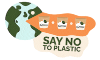 Cupffee coffee vegan sustainability barista Sticker