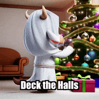 Deck The Halls Christmas GIF by Sagemoohammad