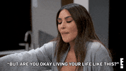 Are You Okay Kim Kardashian GIF by E!