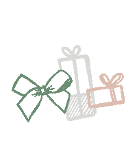 Gift Bow Sticker by Sherbet Creations