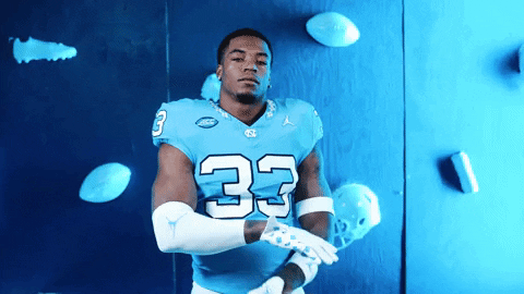 North Carolina Football GIF by UNC Tar Heels