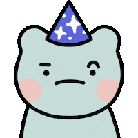 Emoji Bear Sticker by WonderPals