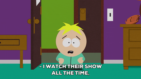 conversation butters GIF by South Park 