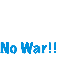 War No Sticker