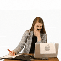 Write Damnit GIF by Nový start