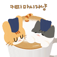 shinjifabi cat korea seoul 경복궁 Sticker