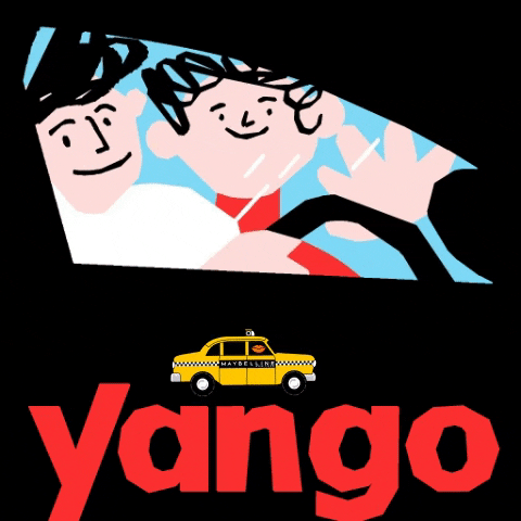 Yango giphygifmaker giphyattribution taxi яндекс GIF