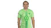 Happy Football Sticker by VfL Wolfsburg