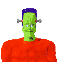 Halloween Ok Sticker by Fantastic3dcreation