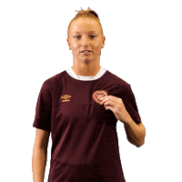 Football Hearts Sticker by Heart of Midlothian
