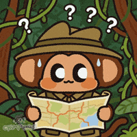 Confused Where Am I GIF by Chimpers