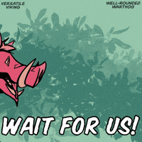 Hold On Running GIF by VeeFriends