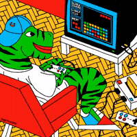 T-REX OLD GAMER