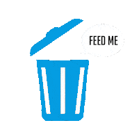 blockblockscleanup trash cleanup feedme blockblocks Sticker