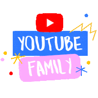 Family Day Love Sticker by YouTube