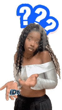 Question What Sticker by Kiara Jones