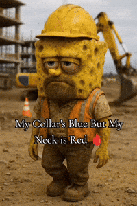 Spongebob Bluecollar GIF