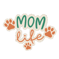 Dog Mom Sticker by Pleia Life