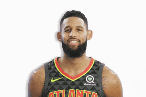 Sport Reaction GIF by Atlanta Hawks