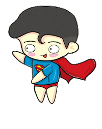 Dc Comic Superman Sticker by Imam Sukri Nawawi