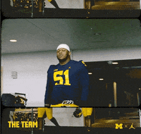 Go Blue College Football GIF by Michigan Athletics