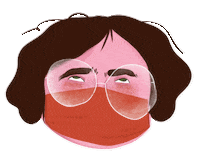 Winter Mask Sticker
